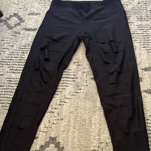 Reflex Black Activewear Leggings